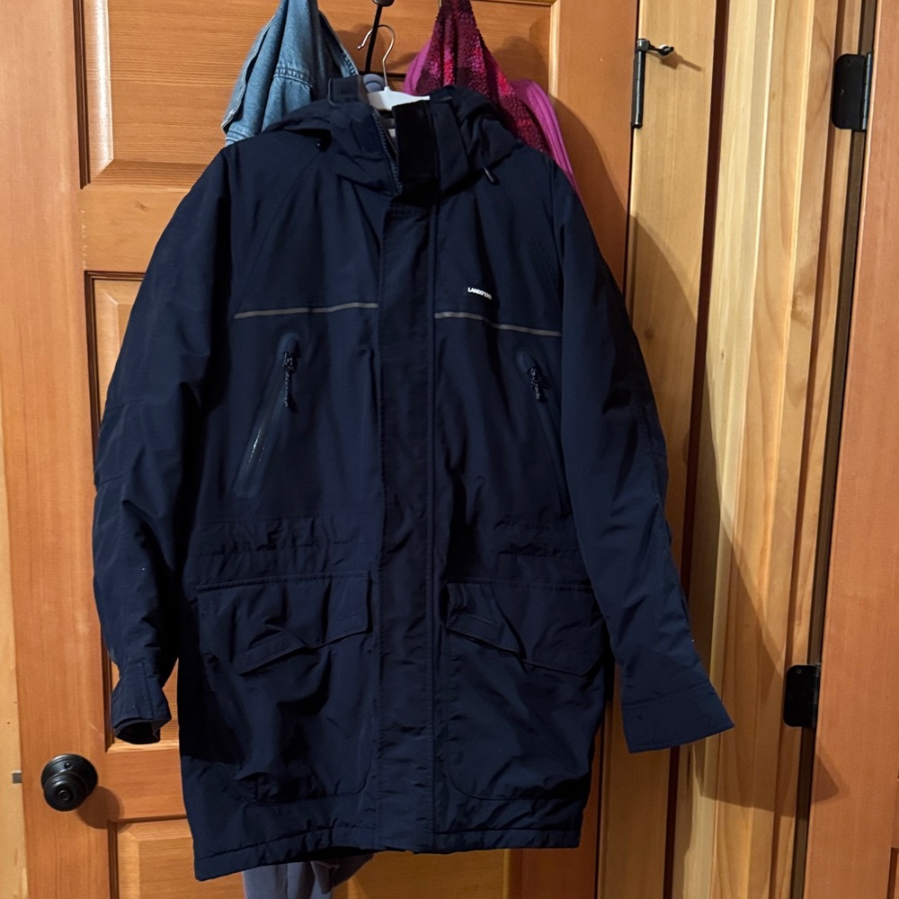 Lands' End Men's Performance Jacket - Navy